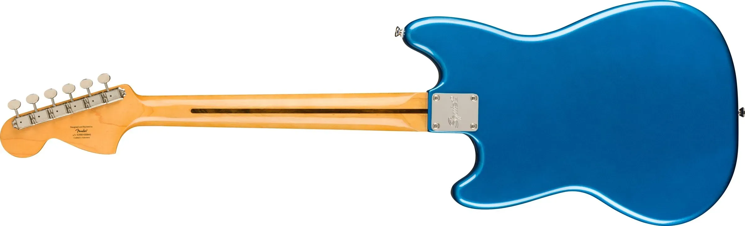 Fender Squier Classic Vibe ‘60s FSR Competition Mustang - Lake Placid Blue Guitar — view 3