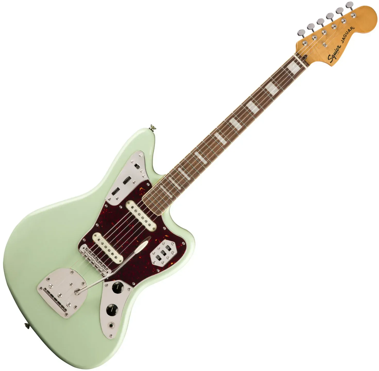 Fender Squier Classic Vibe '70s Jaguar - Surf Green — view 2