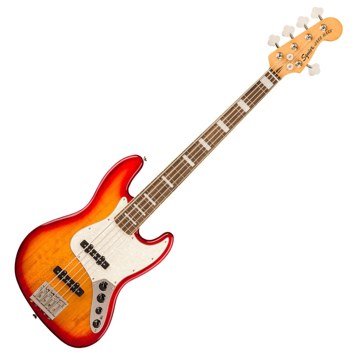 Fender Squier Classic Vibe Active ’70s Jazz Bass V – Sienna Sunburst — view 2