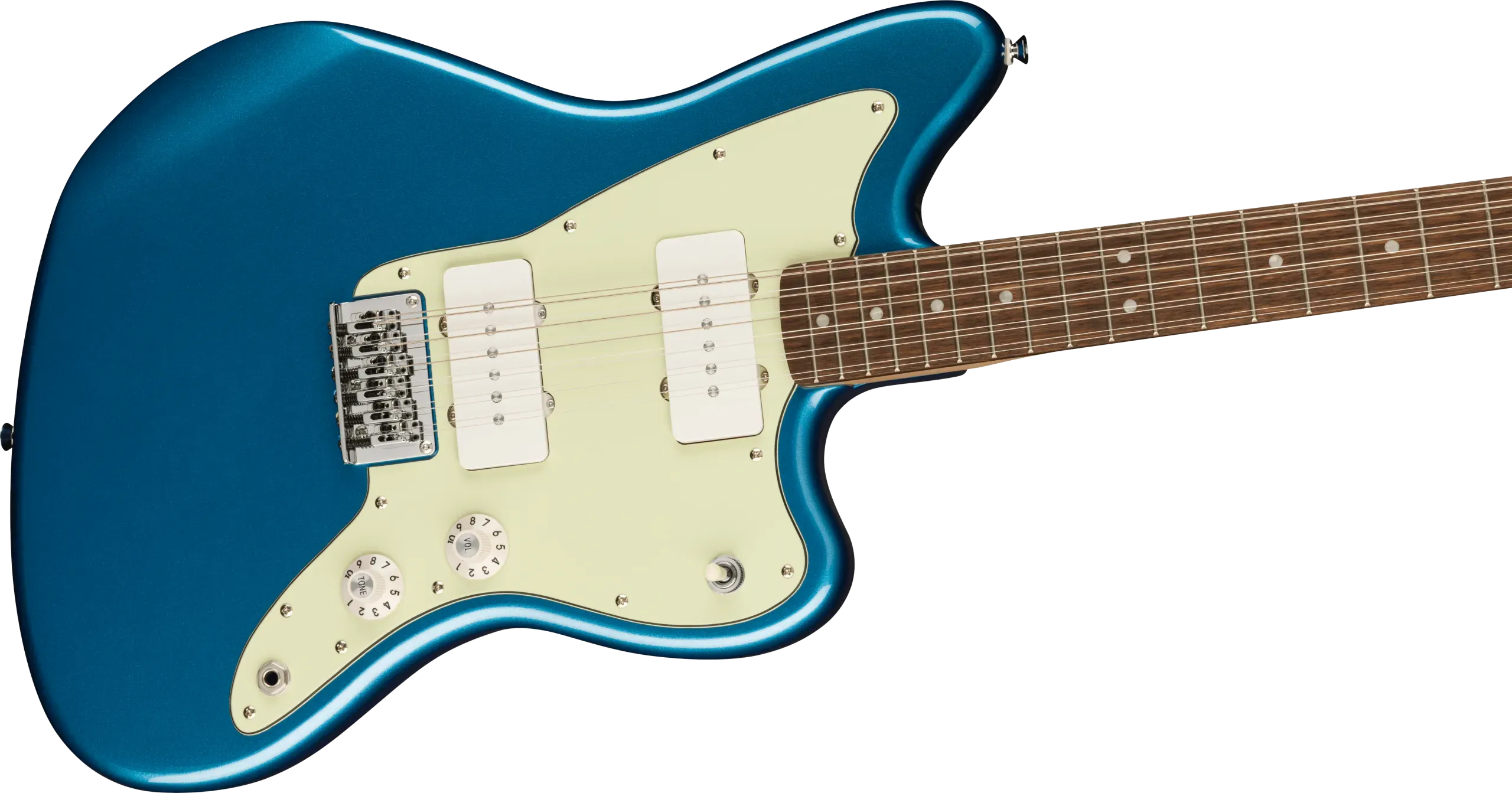 Fender Squier Paranormal Jazzmaster XII 12-string Electric Guitar - Lake Placid Blue — view 3