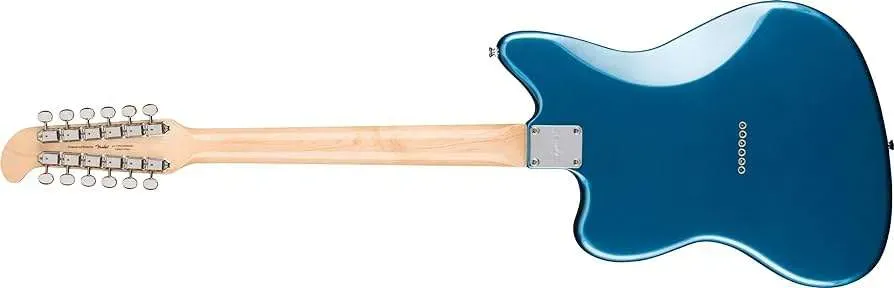 Fender Squier Paranormal Jazzmaster XII 12-string Electric Guitar - Lake Placid Blue — view 4