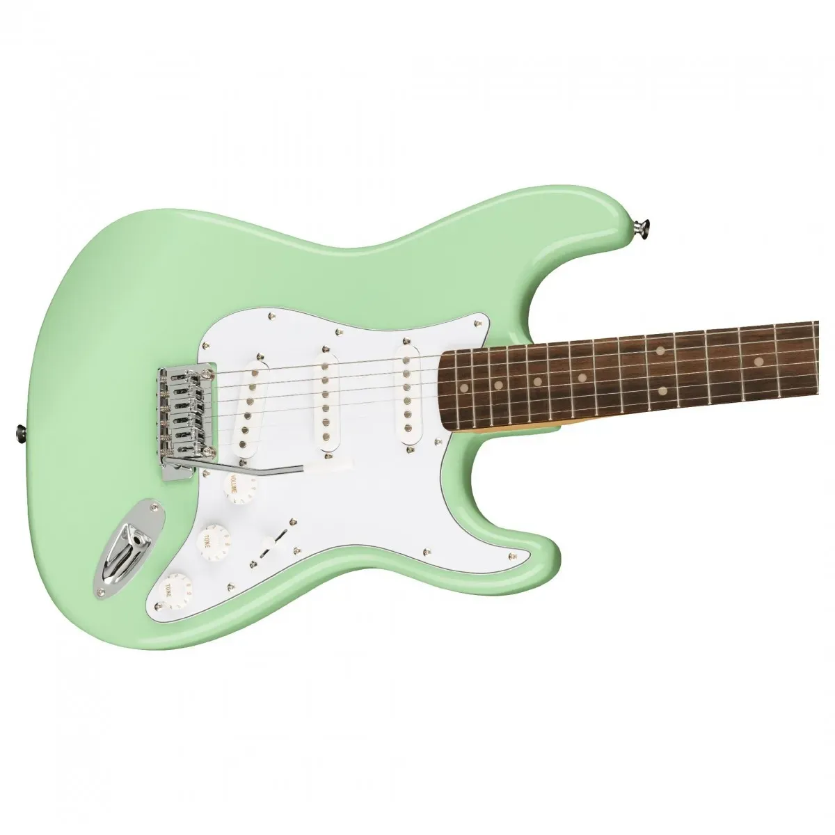 Fender Squier FSR Affinity Series Stratocaster Electric Guitar, Surf Green — view 4
