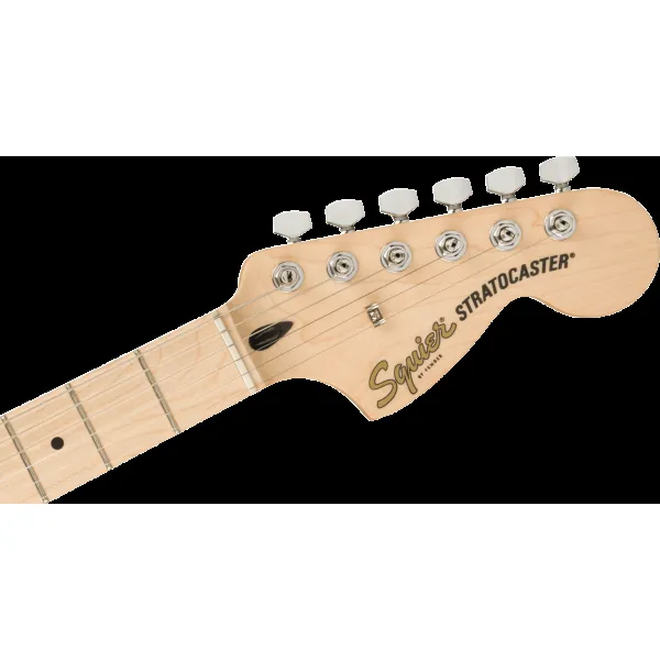 Fender Squier Affinity Series Stratocaster Electric Guitar - Black with Maple Fingerboard — view 4