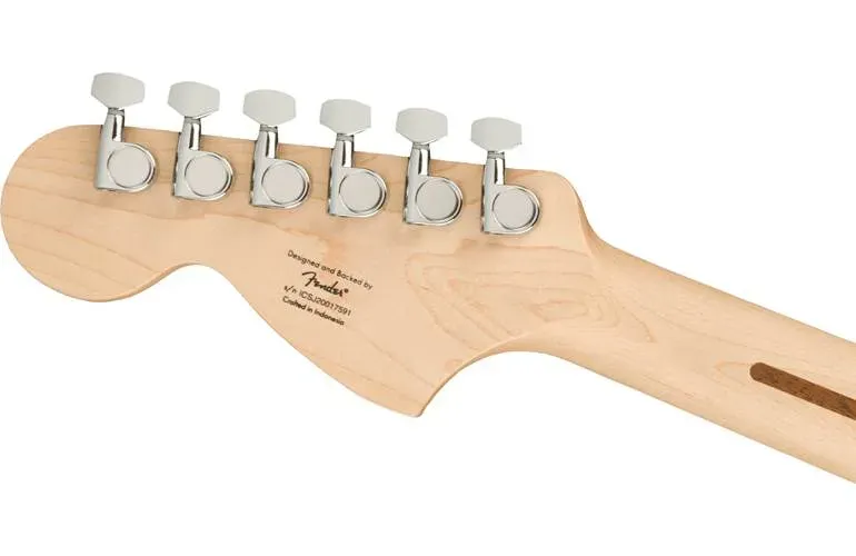 Fender Squier Affinity Series Stratocaster Electric Guitar - Black with Maple Fingerboard — view 5