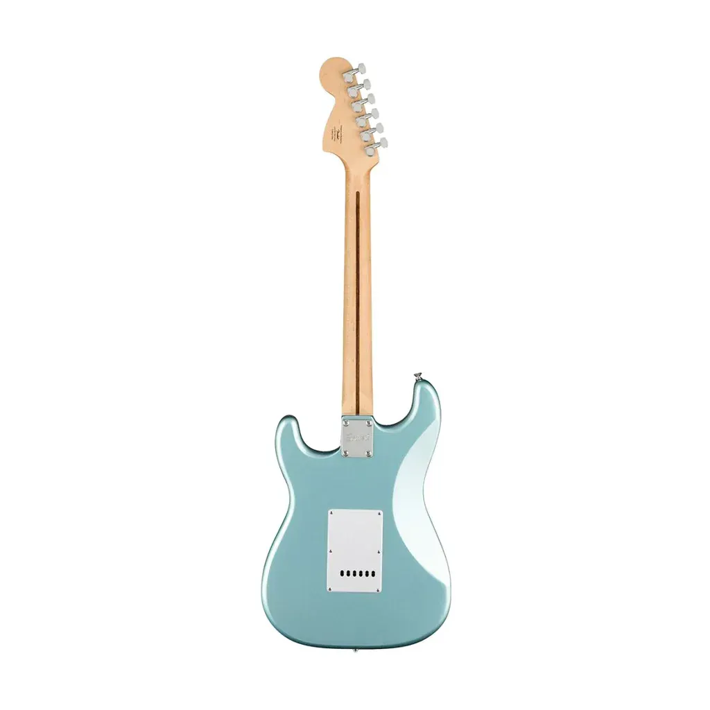 Fender Squier FSR Affinity Series HSS Stratocaster Electric Guitar, Laurel FB, Ice Blue Metallic — view 3