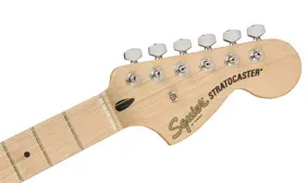 Fender Squier Affinity Stratocaster HSS Electric Guitar – Laurel Fretboard – Metallic Black — view 4