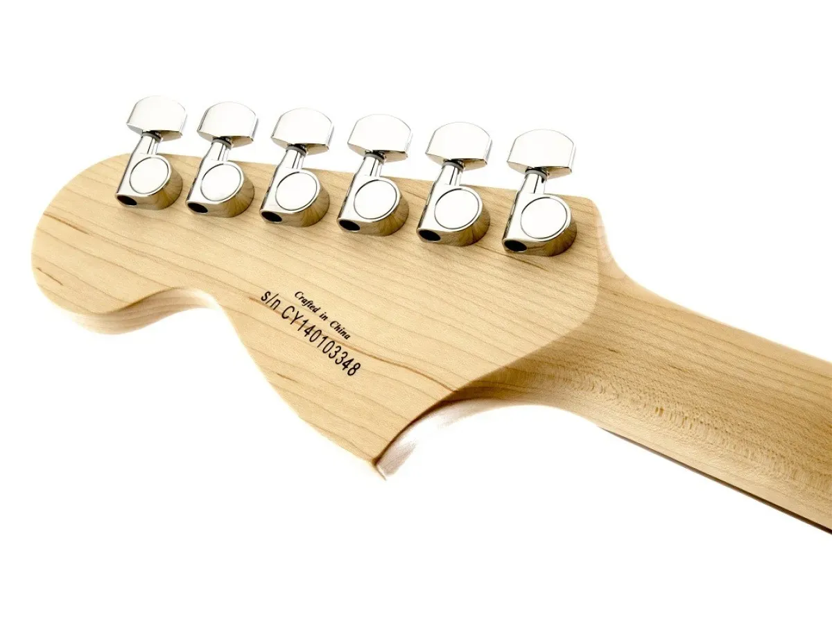 Fender Squier Affinity Stratocaster HSS Electric Guitar – Laurel Fretboard – Metallic Black — view 5