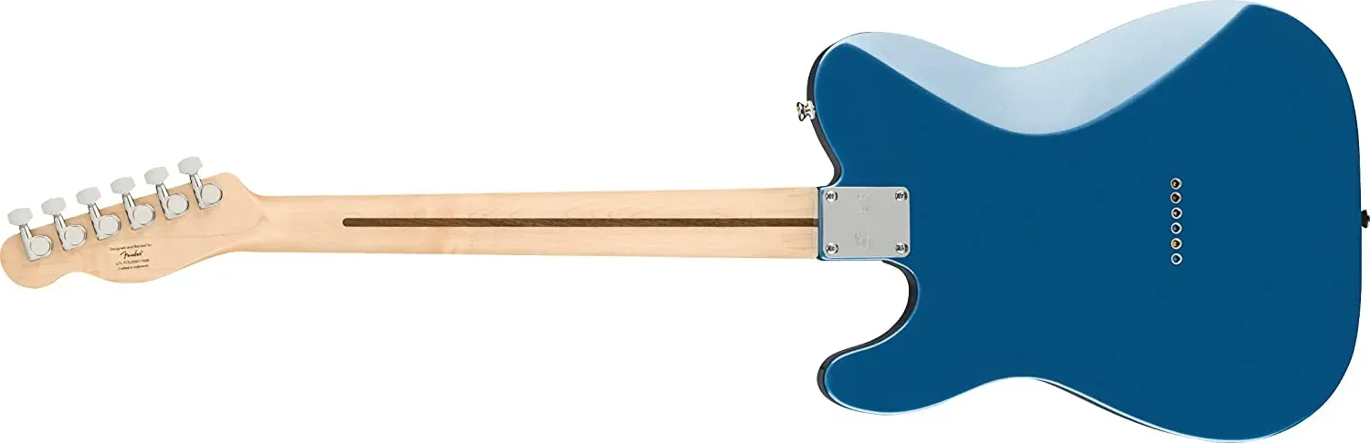 Fender Squier Affinity Series Telecaster Electric Guitar - Lake Placid Blue with Laurel Fingerboard — view 3