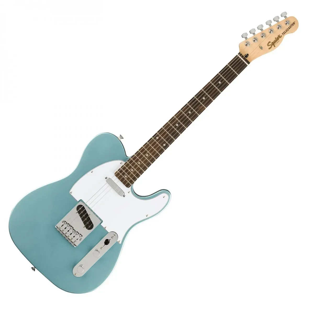 Fender Squier Affinity Tele Electric Guitar - LRL WPG Ice Blue Metallic — view 2