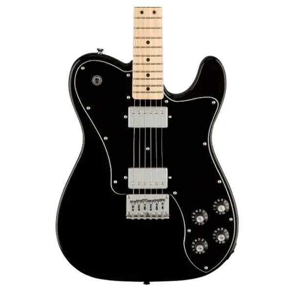 Fender Squier Affinity Series Telecaster Electric Guitar - Black — view 1