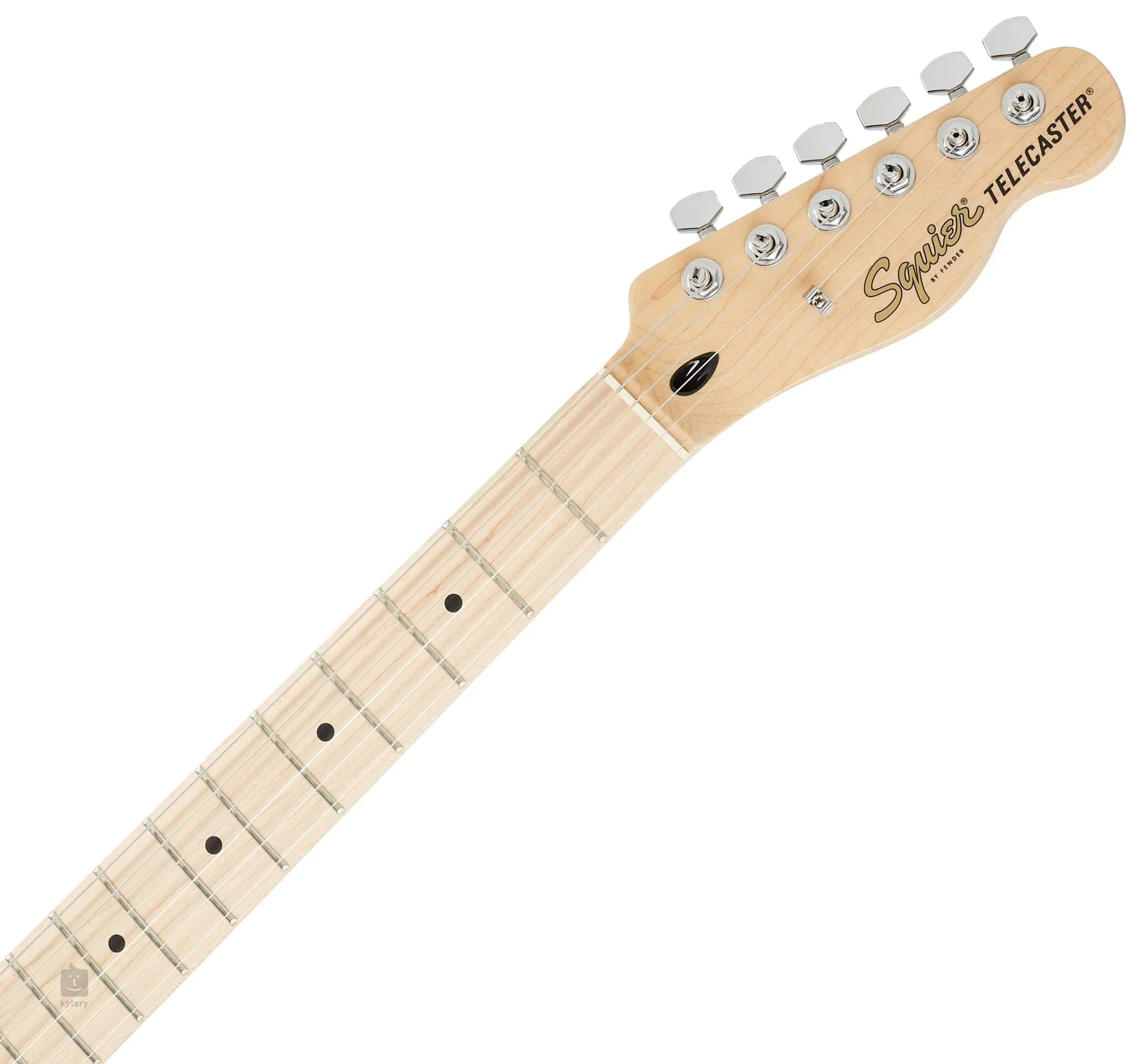 Fender Squier Affinity Series Telecaster Electric Guitar - Black — view 4
