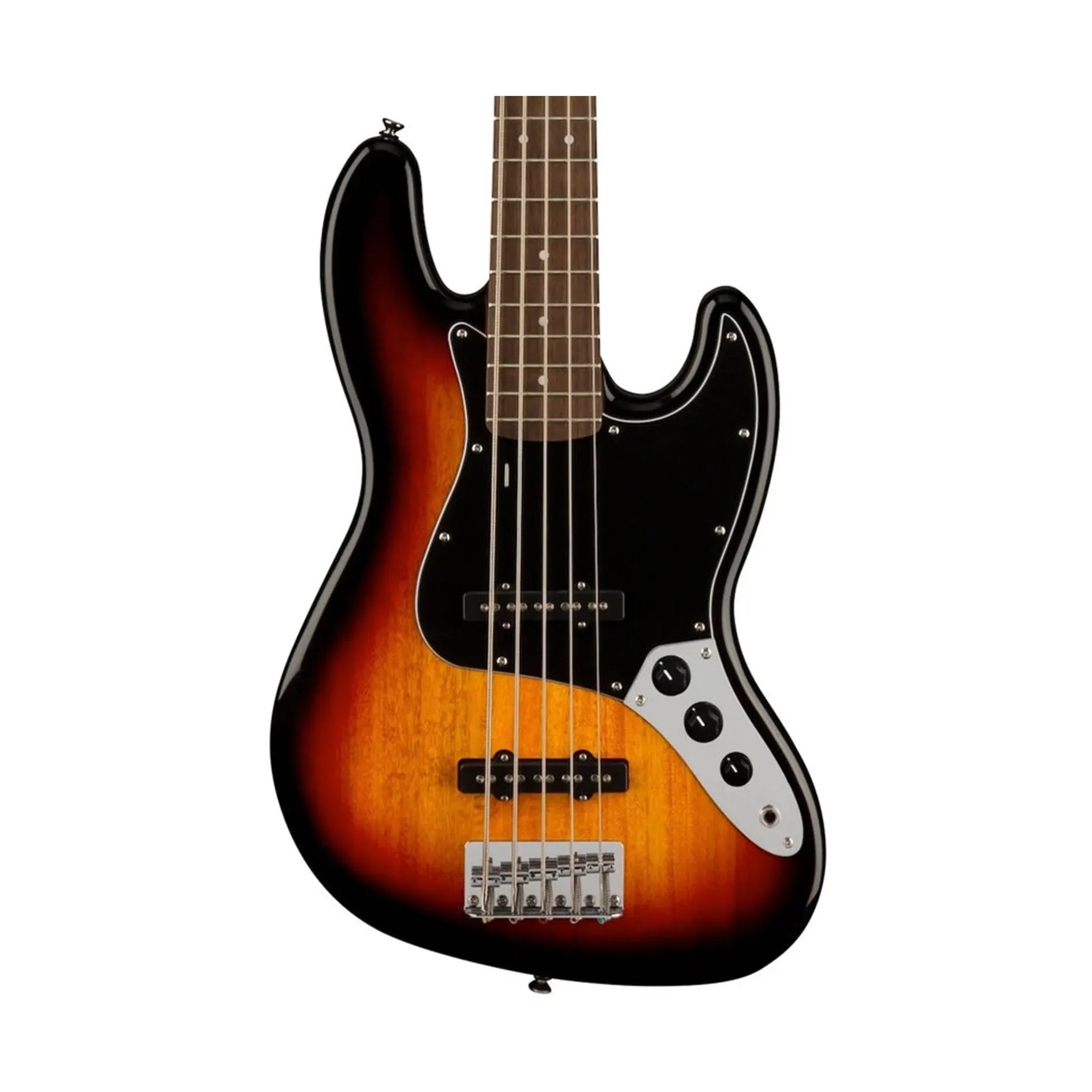 Fender Squier Affinity Series 5 String Jazz Bass V - 3 Colour Sunburst Indian Laurel fingerboard — view 1