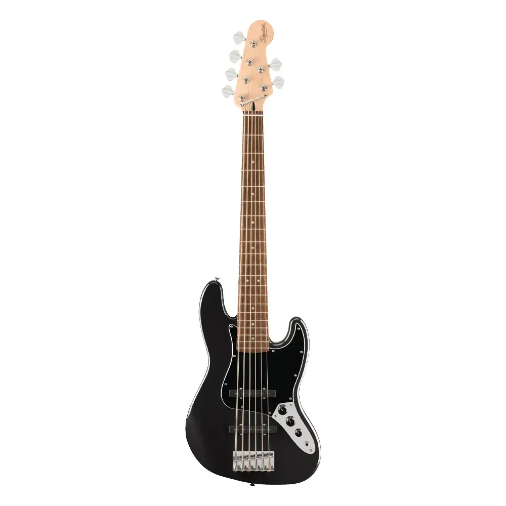 Fender Squier Affinity Series Jazz Bass VI 6 string - Black — view 2