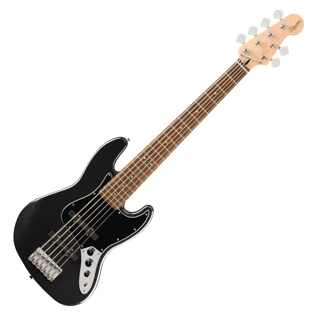 Fender Squier Affinity Series Jazz Bass VI 6 string - Black — view 3