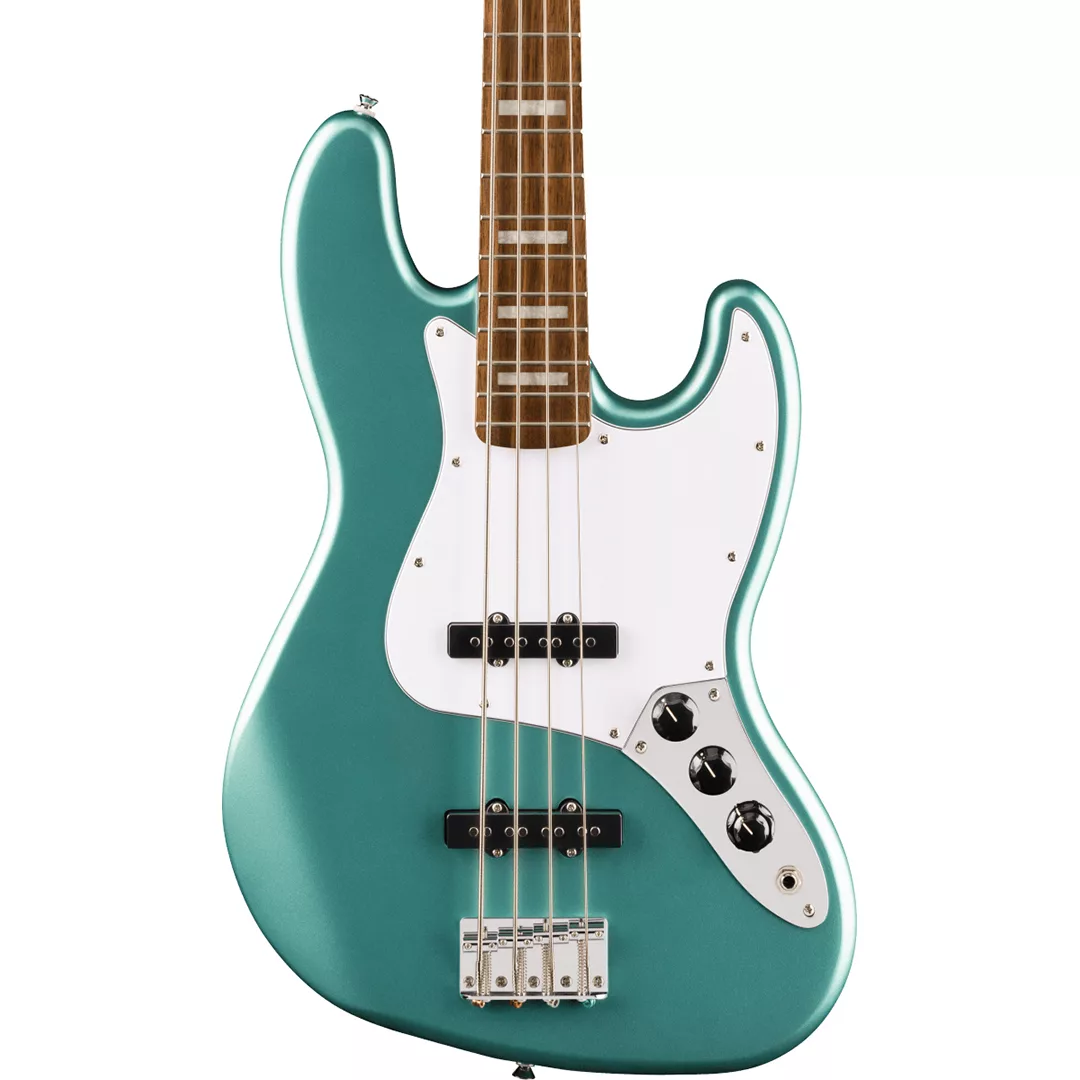 Fender Squier Affinity Series Active 4-String Jazz Bass – Mystic Sea Foam Green — view 1
