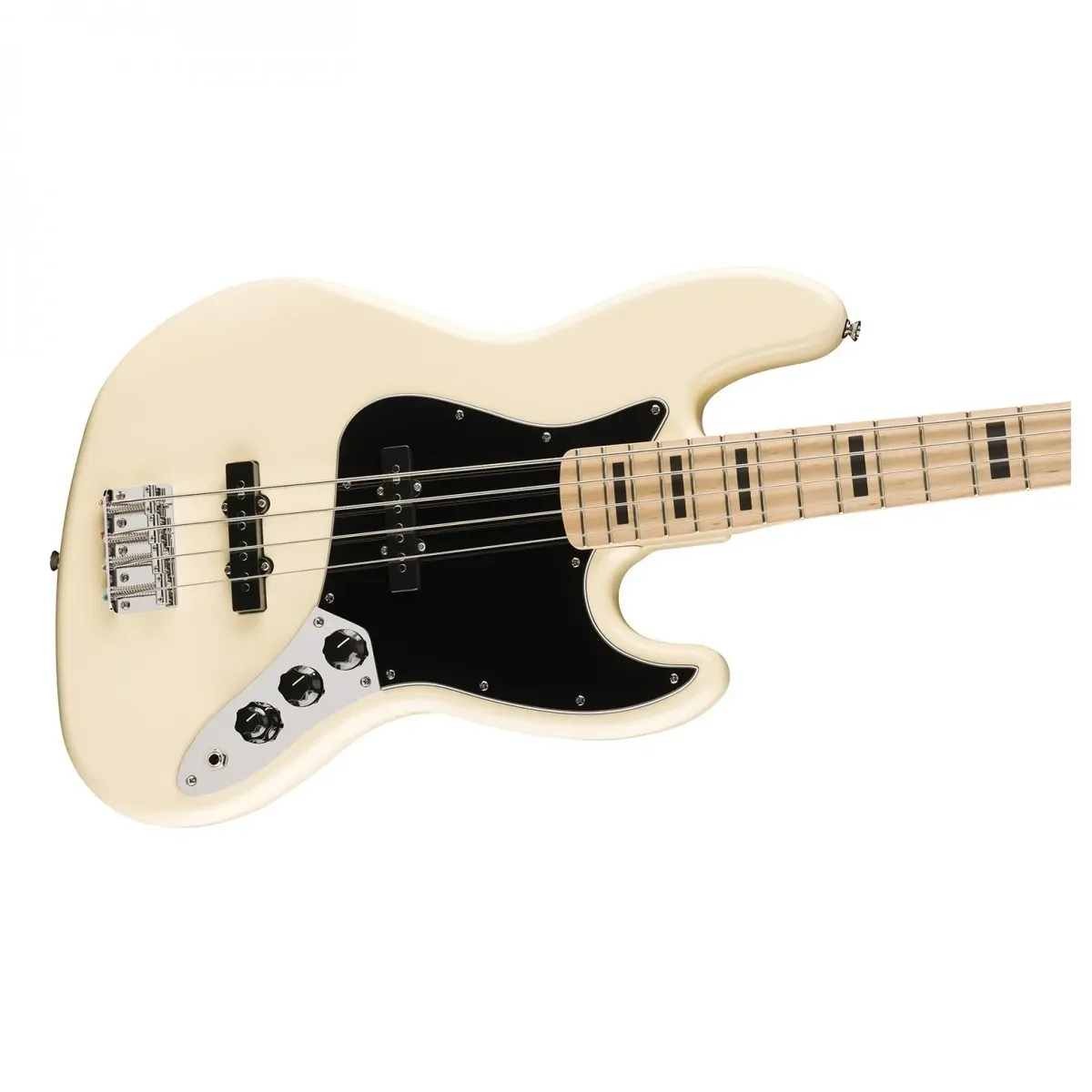 Fender Squier Affinity Series 4 String Active Jazz Bass - OW — view 3