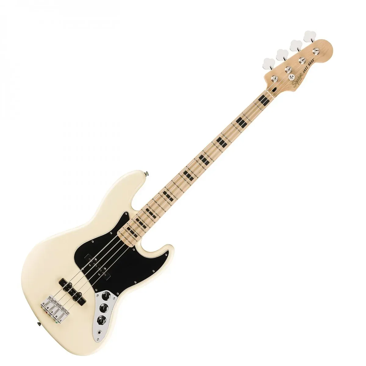 Fender Squier Affinity Series 4 String Active Jazz Bass - OW — view 4