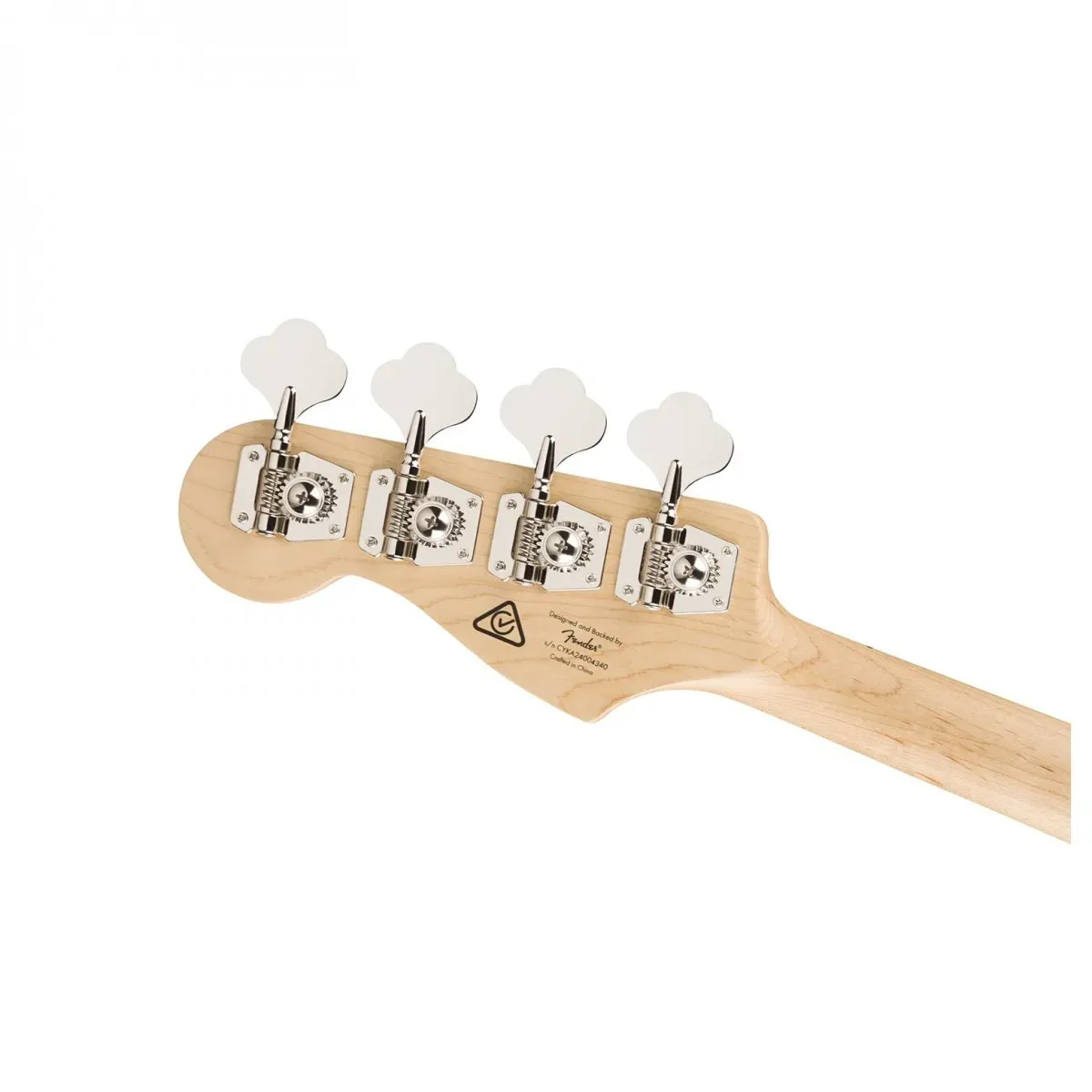 Fender Squier Affinity Series 4 String Active Jazz Bass - OW — view 7