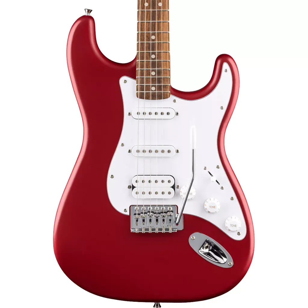 Fender Squier Debut Stratocaster HSS Electric Guitar – Laurel Fingerboard – Dakota Red