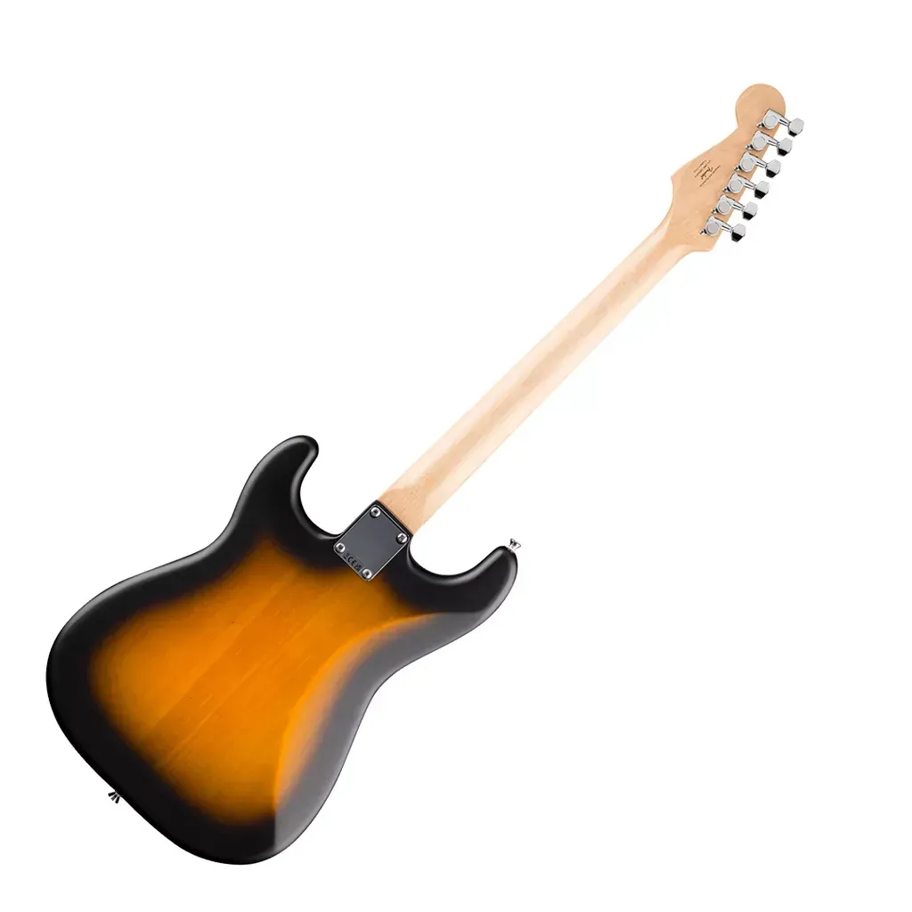 Fender Squier Debut Stratocaster HT HSS Electric Guitar – Laurel Fingerboard – 2-Color Sunburst — view 4
