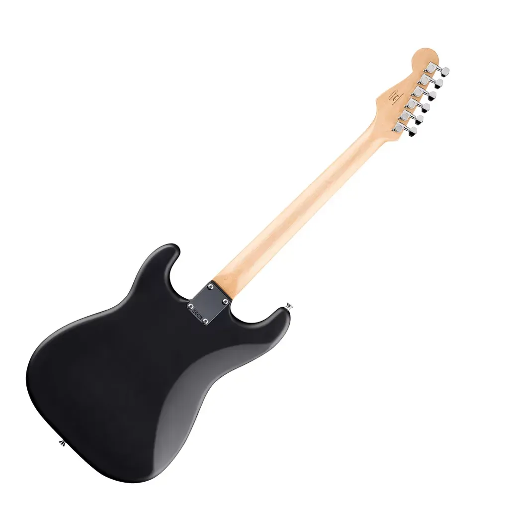 Fender Squier Debut Stratocaster HSS Electric Guitar – Black — view 4