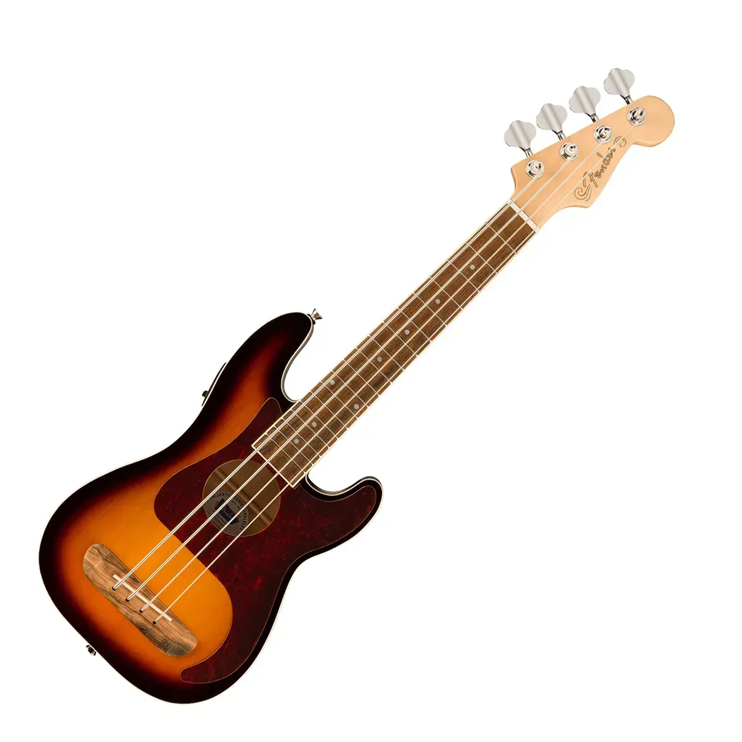 Fender Fullerton Precision Bass Uke - 3-Color Sunburst — view 2