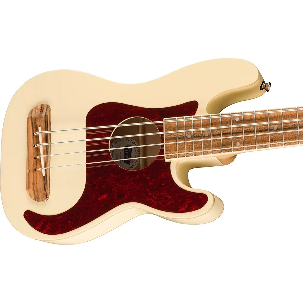 Fender Fullerton Precision Bass Uke - Olympic White — view 3