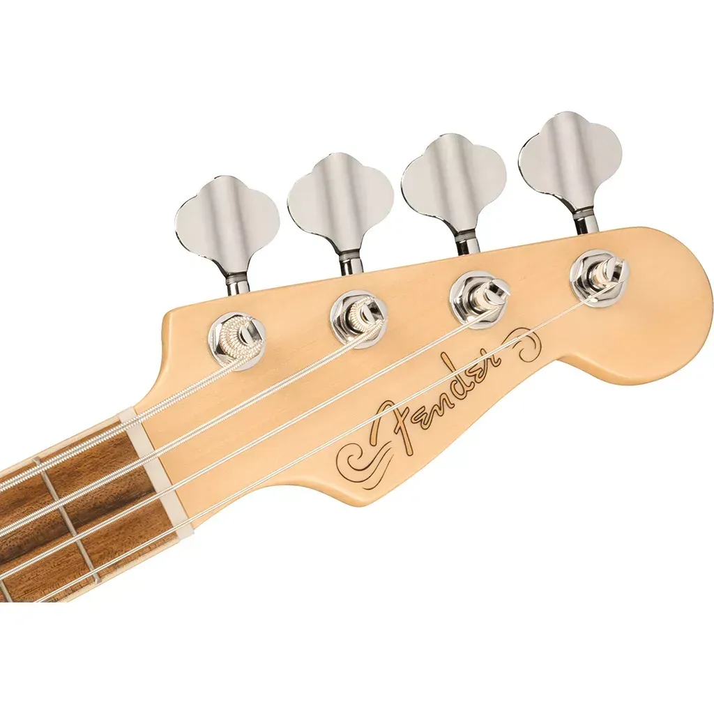 Fender Fullerton Precision Bass Uke - Olympic White — view 5