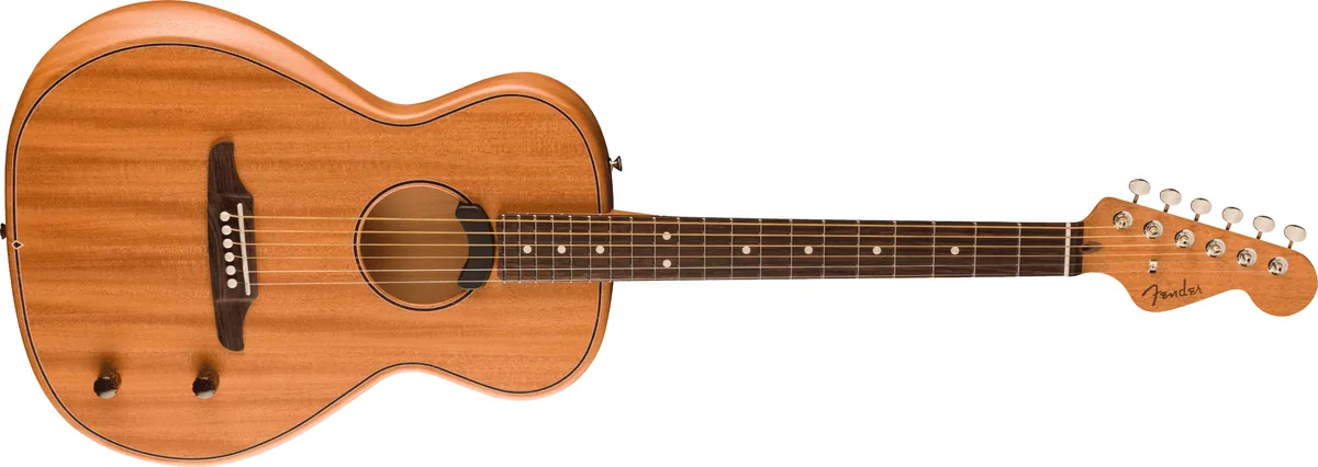 Fender Highway Series Parlor Acoustic Guitar - Mahogany — view 2