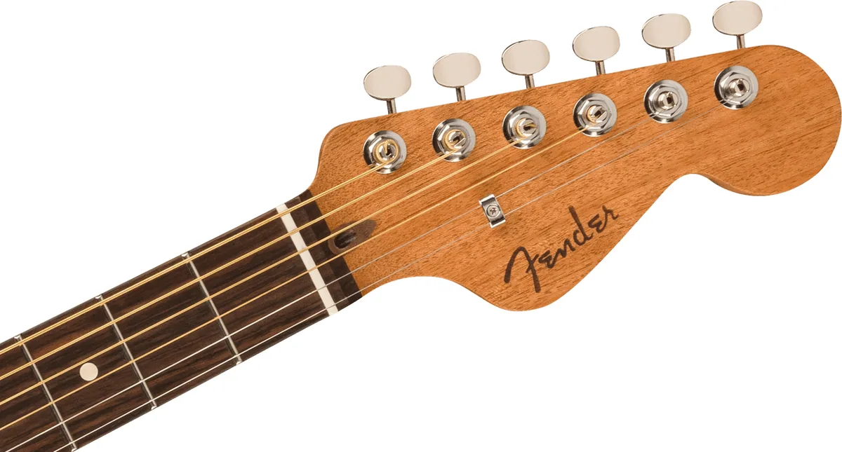 Fender Highway Series Parlor Acoustic Guitar - Mahogany — view 5