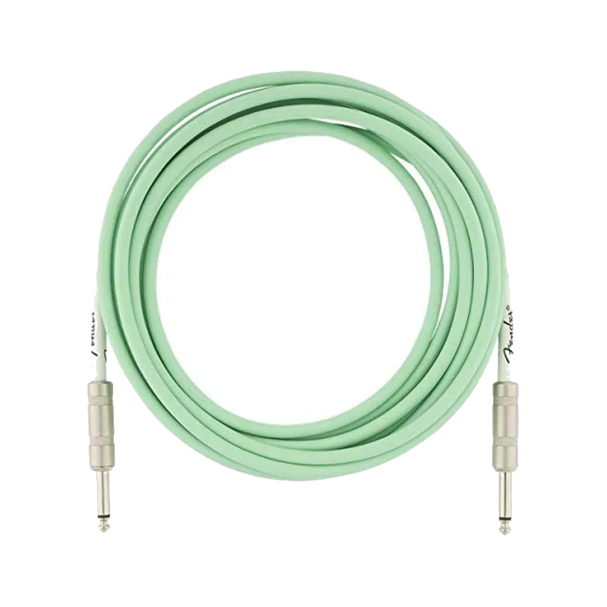 Fender Original Series Straight to Straight Instrument Cable - 4.5m Sea Foam Green