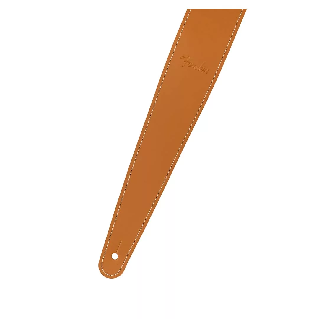 Fender Guitar Strap 2inch Essentials Leather Tan — view 2