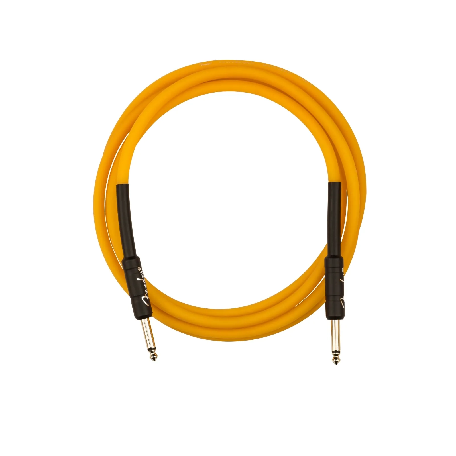 Fender Professional Series Glow in the Dark Orange Instrument Cable - 10 Feet — view 3