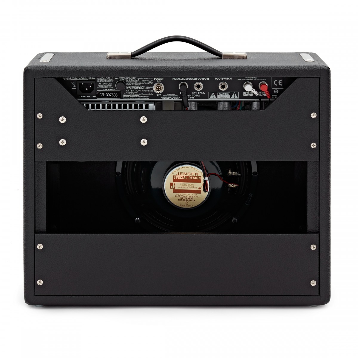 Fender 65 Princeton Reverb Guitar Amplifier — view 5