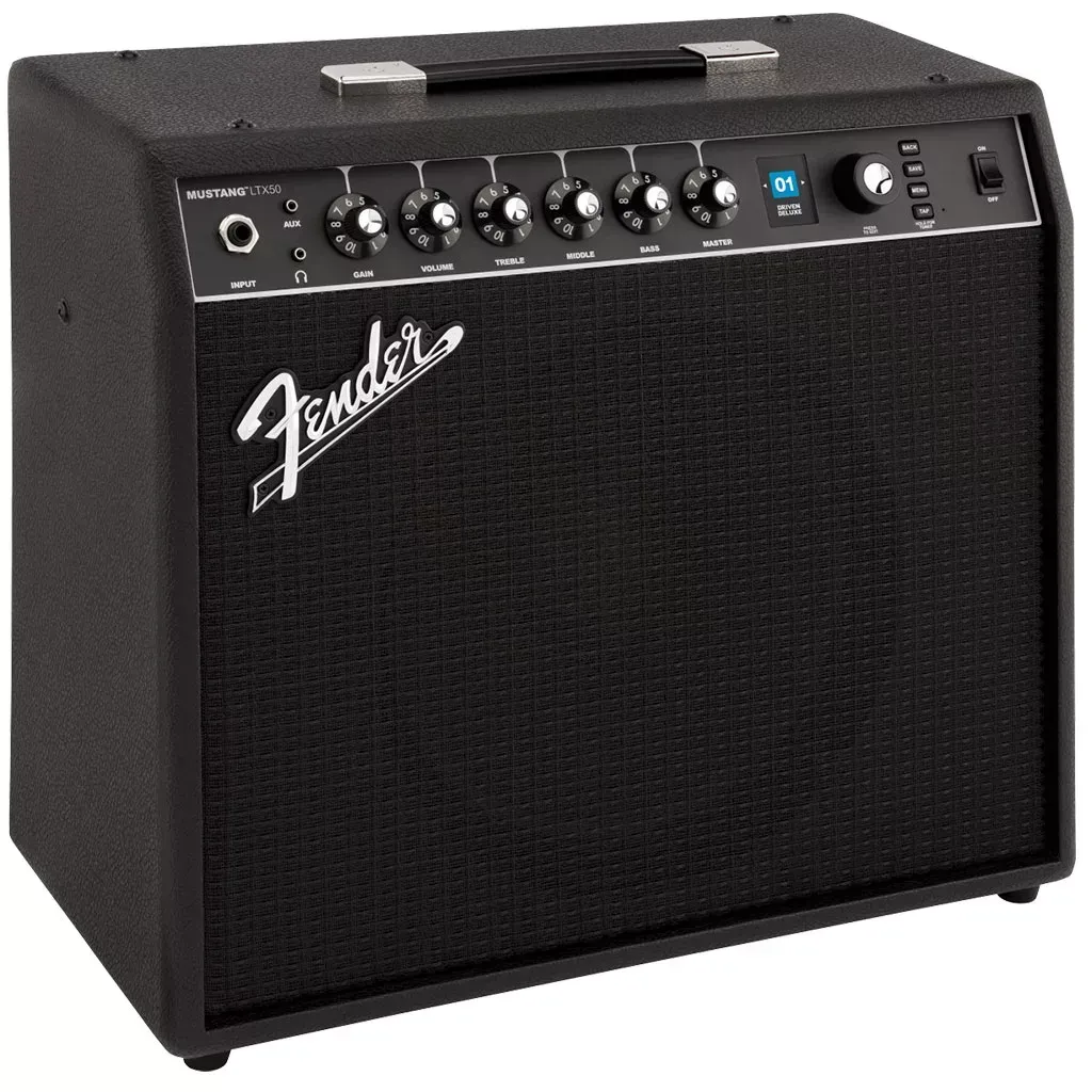Fender Mustang LTX50 50-watt 1 x 12-inch Combo Amplifier — view 2