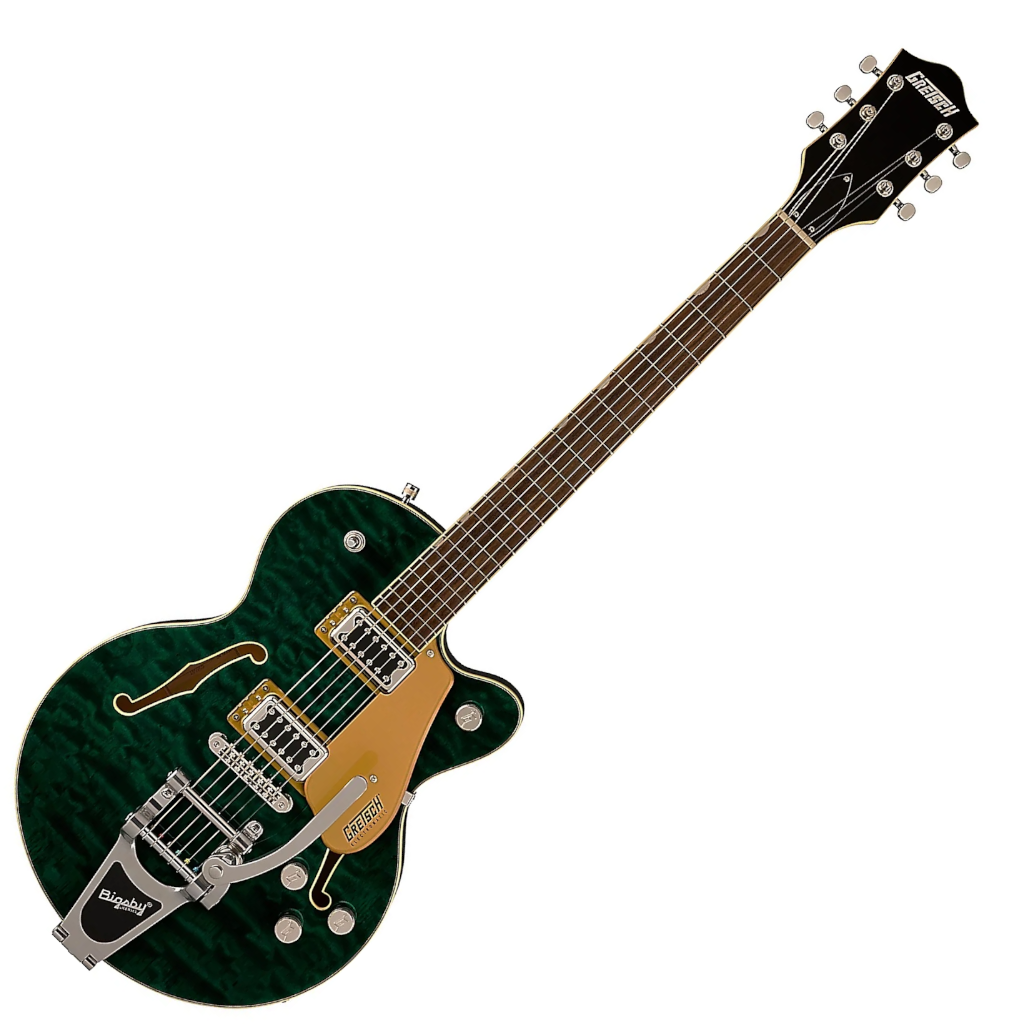 Gretsch G5655T-QM Electromatic Center Block Jr. Quilt Semi-hollowbody Electric Guitar – Mariana — view 2