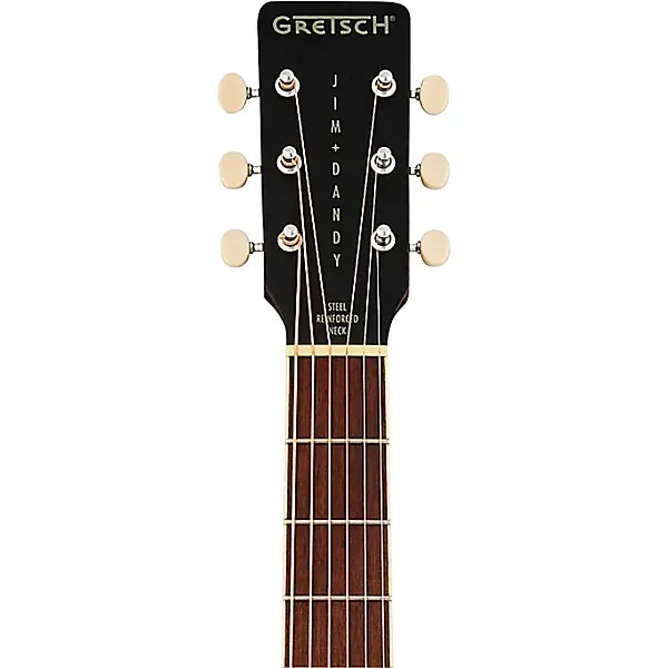 Gretsch Jim Dandy Concert Acoustic Guitar - Deep Cherry Burst — view 4