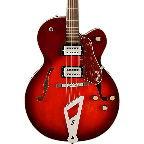 Gretsch G2420 Streamliner Hollowbody Electric Guitar with Chromatic II Tailpiece – Claret Burst