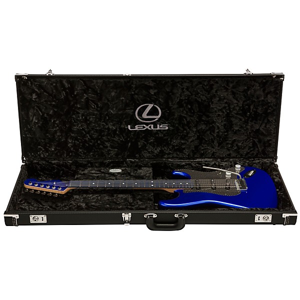 Fender Custom Shop Lexus LC Stratocaster Electric Guitar – Structural Blue — view 5