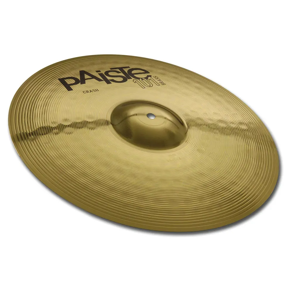 Paiste 14 inch 101 Brass Crash Cymbal — view 1