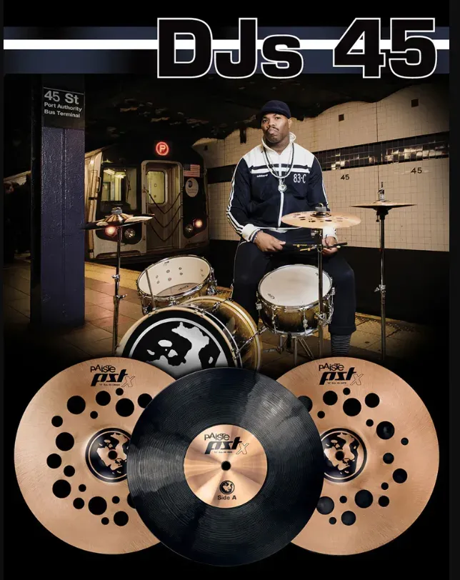 Paiste PST X DJs 45 Cymbal Set — view 3