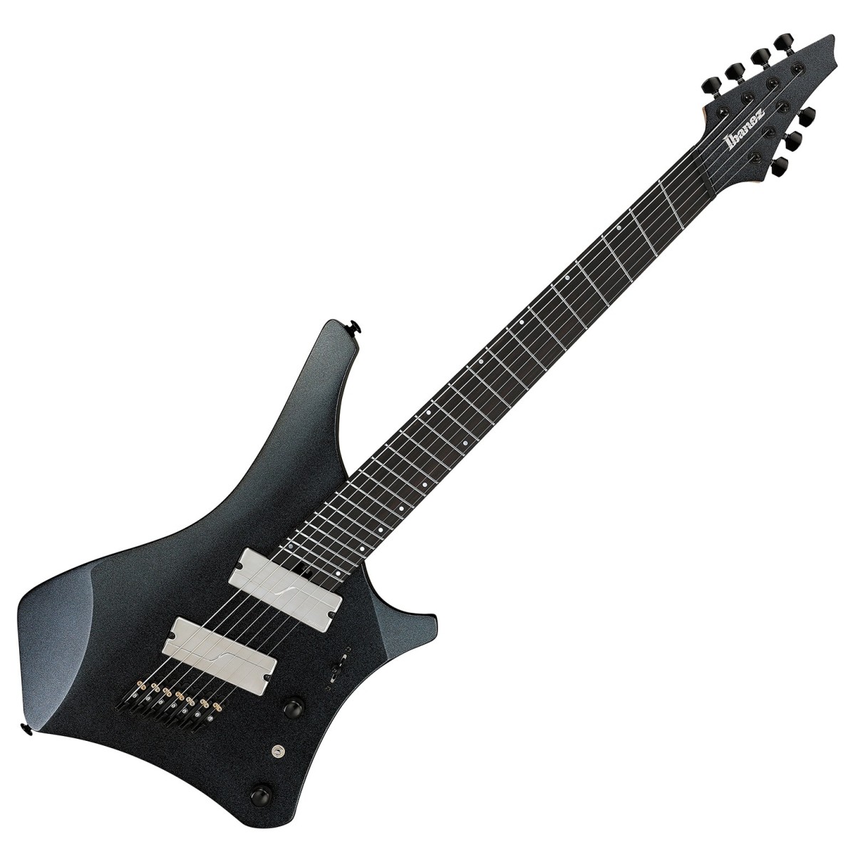 Ibanez A527 Alpha 7-String Multiscale Electric Guitar – Iron Pewter — view 2