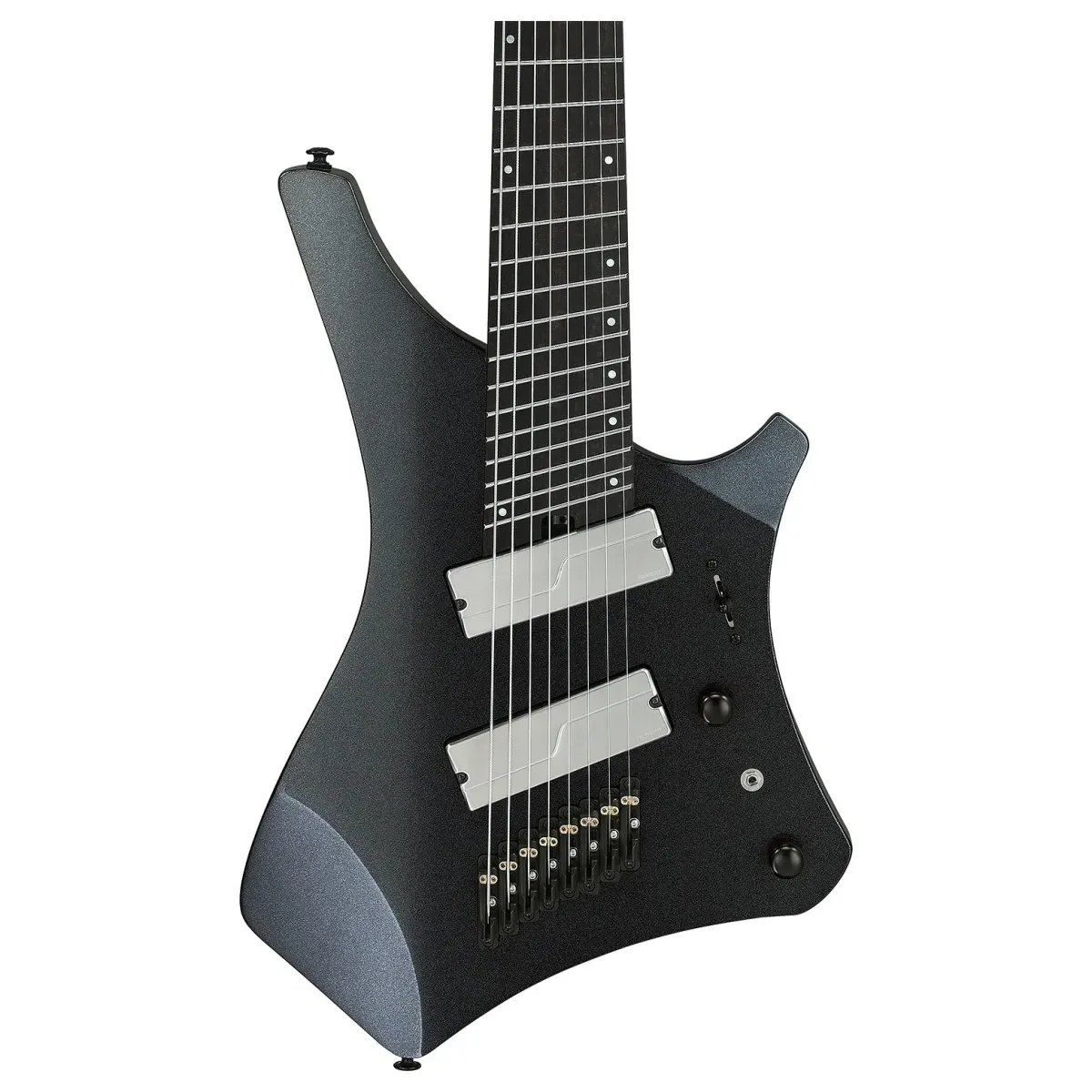 Ibanez Alpha A528 Multi-scale 8-string Electric Guitar - Iron Pewter