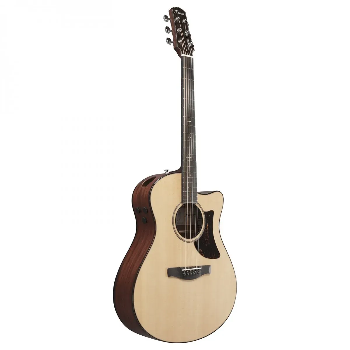 Ibanez AAM700CE Acoustic Guitar - Natural High Gloss — view 3