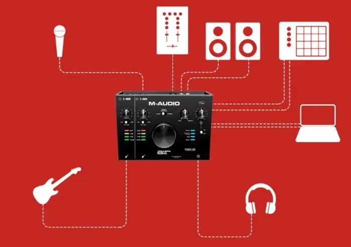 M-Audio AIR 192|8 USB Audio Interface — view 3