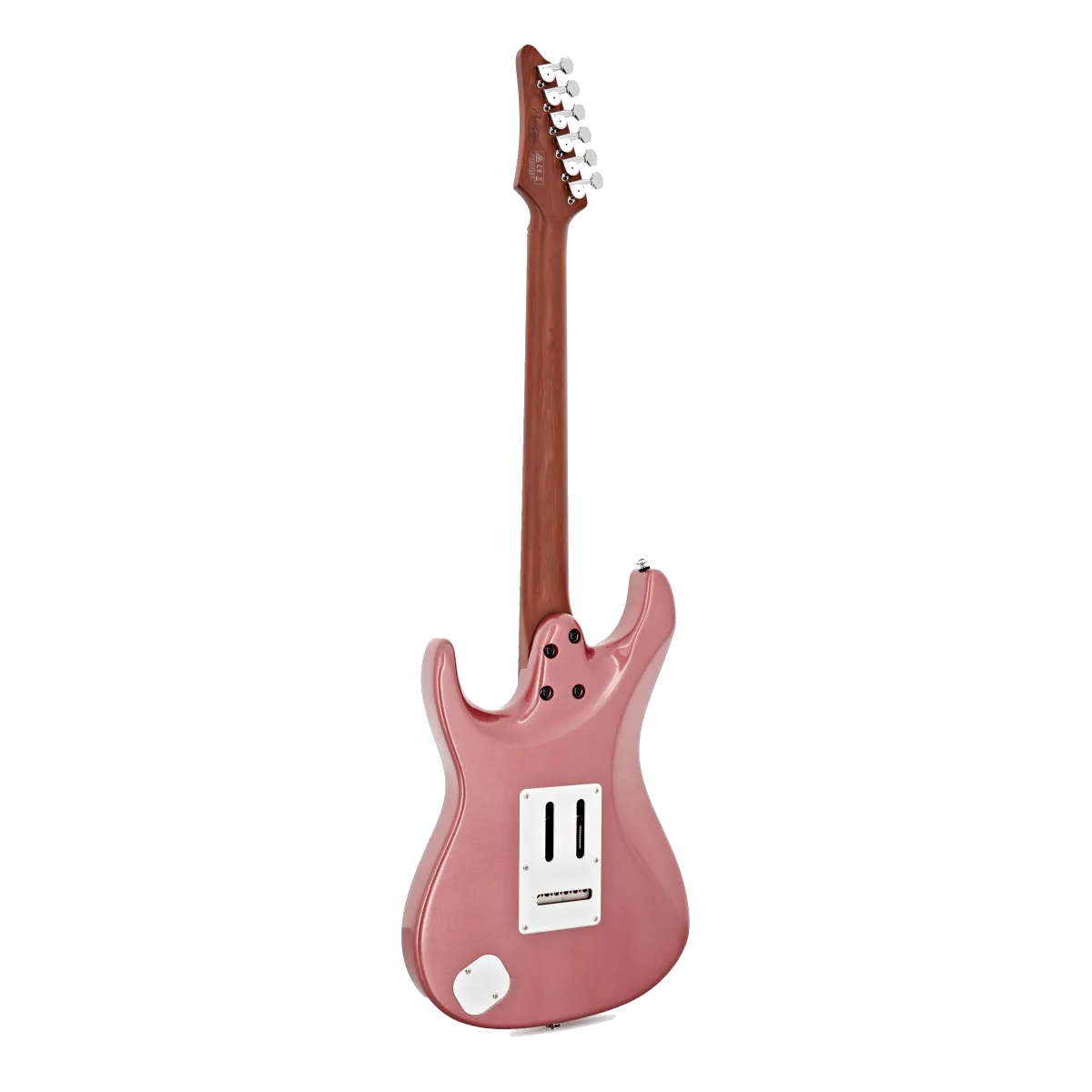 Ibanez Prestige AZ2204 Electric Guitar – Hazy Rose Metallic — view 6