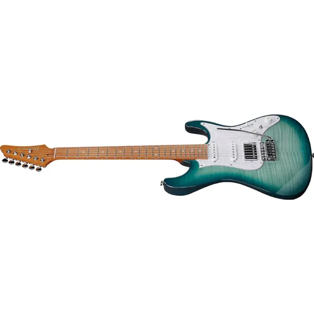 Ibanez Standard AZ22S1F Electric Guitar - Turquoise Burst — view 3