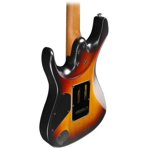 Ibanez Prestige AZ2402 Electric Guitar – Tri Burst Fade Flat — view 3