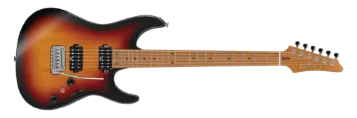 Ibanez Prestige AZ2402 Electric Guitar – Tri Burst Fade Flat — view 5