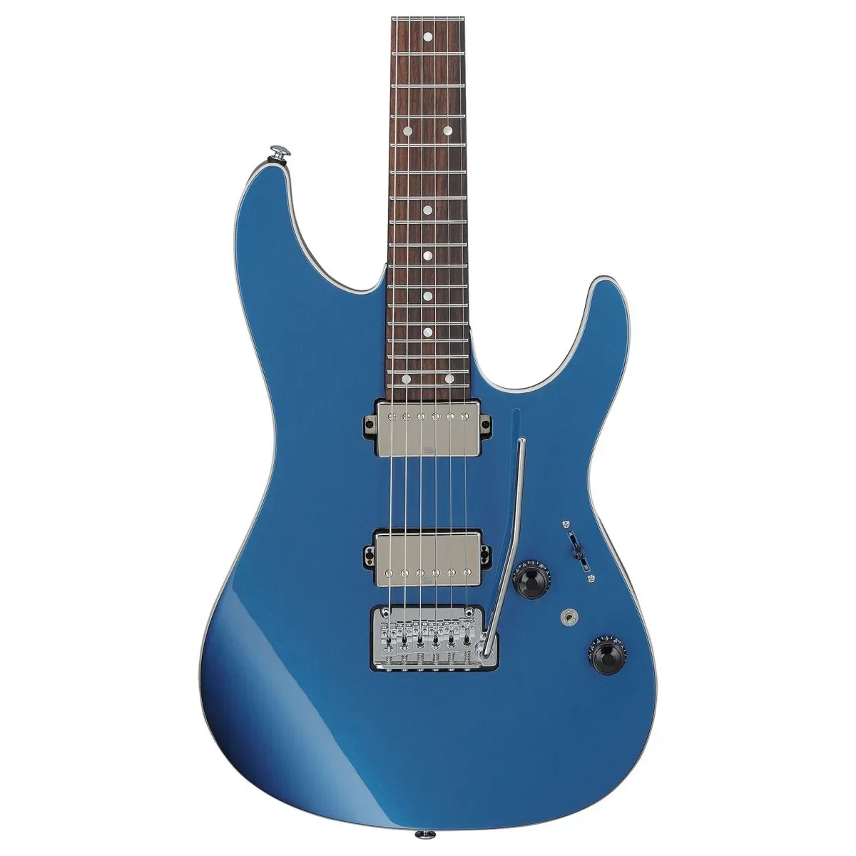 Ibanez AZ42P1-PBE AZ Premium Guitar - Prussian Blue Metallic — view 1